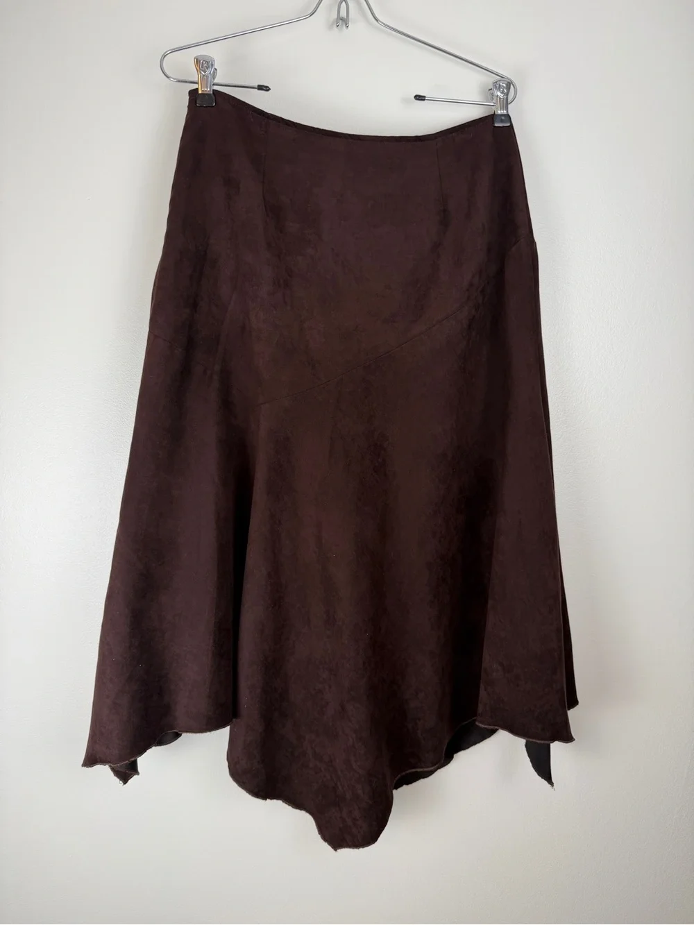 Vintage‎ Brown Faux Suede Jacket & Skirt Set Renaissance Festival Steampunk